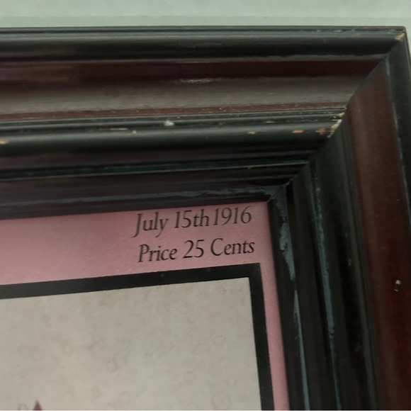 Elegant Vogue Wall Art with Black Frame